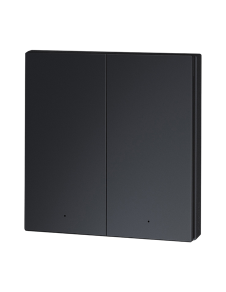 Comutator inteligent AQARA Wireless Switch H1 (Double Rocker), Gri