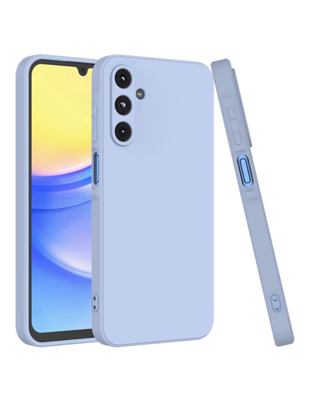 Husă Xcover Samsung Galaxy A25 - Soft Touch, Albastru deschis