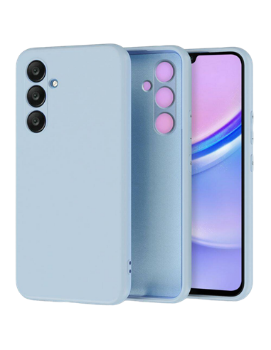 Husă Xcover Samsung Galaxy A25 - Soft Touch, Albastru deschis