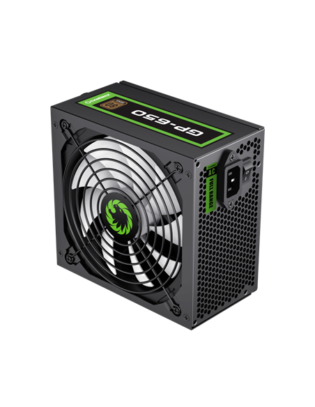 Блок питания для компьютеров Gamemax GP-650, 650Вт, ATX, Немодульный
