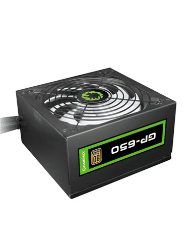 Блок питания для компьютеров Gamemax GP-650, 650Вт, ATX, Немодульный