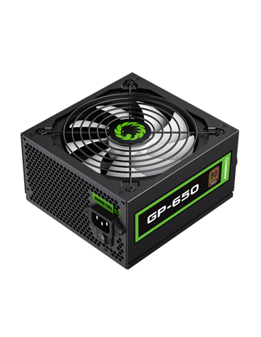 Блок питания для компьютеров Gamemax GP-650, 650Вт, ATX, Немодульный