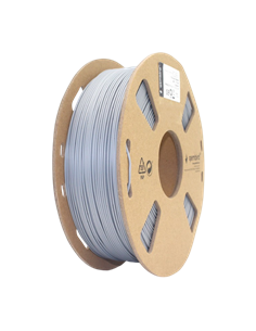 Filament pentru imprimantă 3D Gembird 3DP-PLA+1.75-02-GR, PLA+, Gri, 1.75 mm, 1kg
