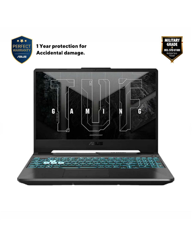 Игровой ноутбук 15,6" ASUS TUF Gaming A15 FA506NCG, Graphite Black, AMD Ryzen 7 7445HS, 16Гб/1024Гб, Без ОС