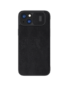 Чехол книжка Nillkin iPhone 15 Plus - Qin Pro, Чёрный 2