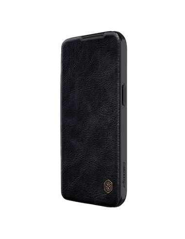 Чехол книжка Nillkin iPhone 15 Plus - Qin Pro, Чёрный