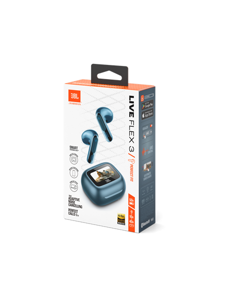 Наушники JBL LIVE Flex 3, Синий