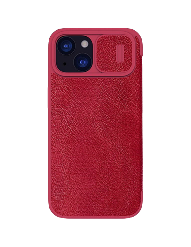 Чехол книжка Nillkin iPhone 15 - Qin Pro, Красный