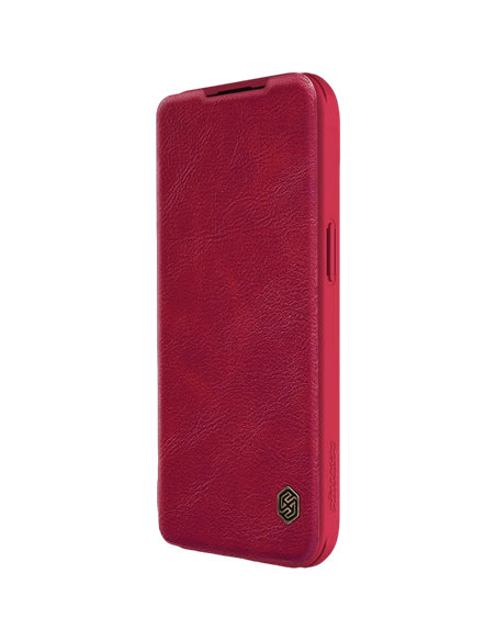 Чехол книжка Nillkin iPhone 15 - Qin Pro, Красный