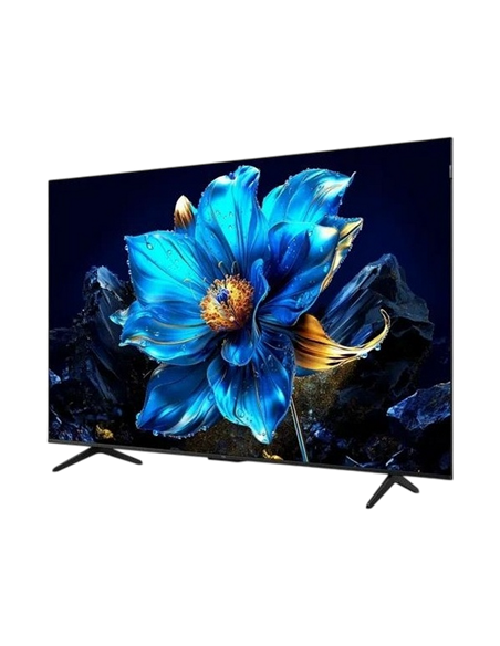 75" QLED SMART TV TCL 75T69C, 3840x2160 4K UHD, Google TV, Negru