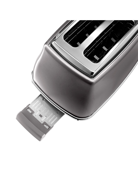 Тостер DeLonghi CTOT 2103 GY, Icona Metallics