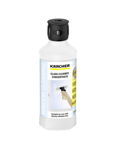 Detergent concentrat pentru curățarea suprafețelor din sticlăKarcher 6.295-772.0 RM 500*, 500 ml 
