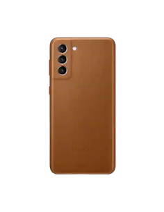 Чехол Samsung Leather Cover for Galaxy S21+, Коричневый