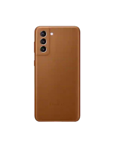 Чехол Samsung Leather Cover for Galaxy S21+, Коричневый