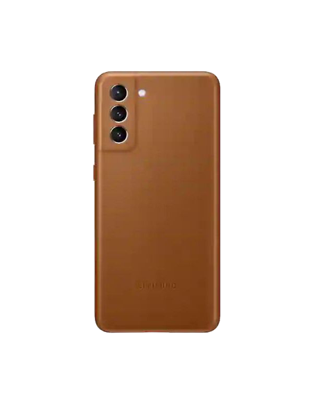 Husă Samsung Leather Cover for Galaxy S21+, Cafeniu