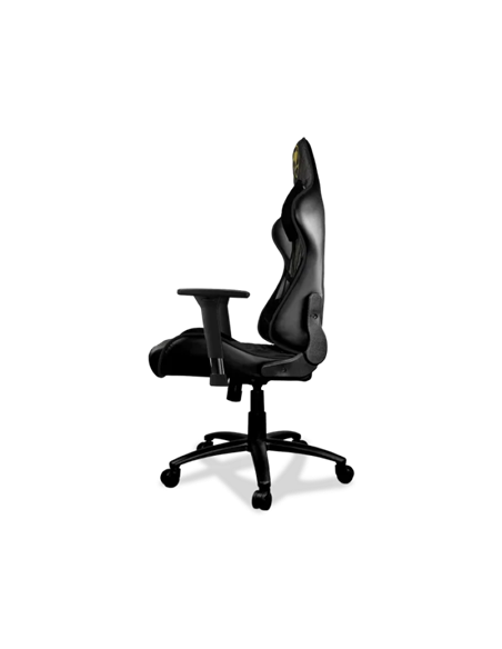 Scaun Gaming Cougar Hotrod Royal, PVC Piele, Negru/Auriu