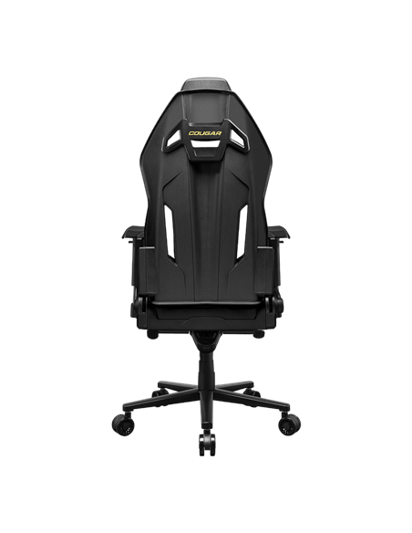 Scaun Gaming Cougar Hotrod Royal, PVC Piele, Negru/Auriu