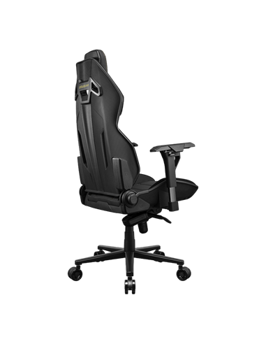 Scaun Gaming Cougar Hotrod Royal, PVC Piele, Negru/Auriu