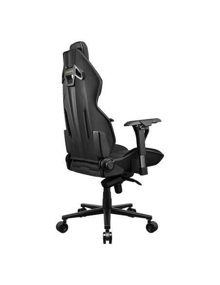 Scaun Gaming Cougar Hotrod Royal, PVC Piele, Negru/Auriu