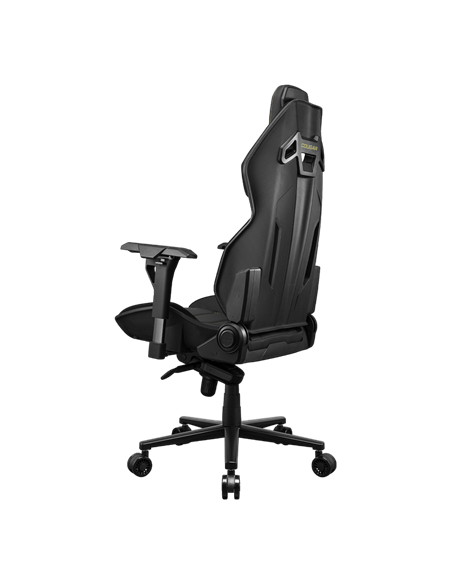 Scaun Gaming Cougar Hotrod Royal, PVC Piele, Negru/Auriu