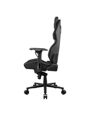 Scaun Gaming Cougar Hotrod Royal, PVC Piele, Negru/Auriu