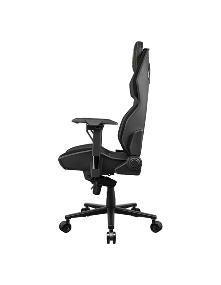 Scaun Gaming Cougar Hotrod Royal, PVC Piele, Negru/Auriu