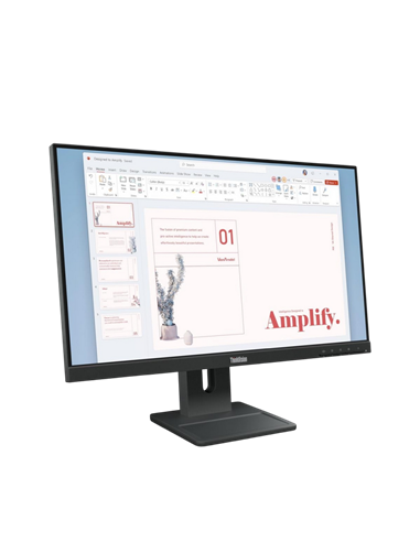 23,8" Monitor Lenovo E24-40, IPS 1920x1080 FHD, Negru