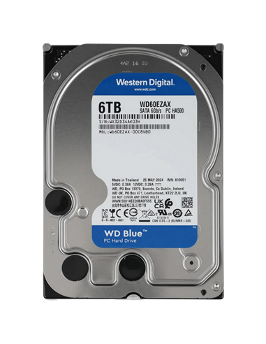 Unitate HDD Western Digital WD Blue, 3.5", 6 TB WD60EZAX