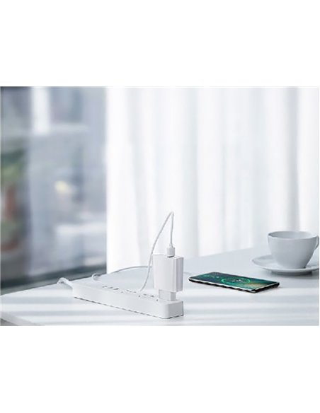 Încărcător Xpower Charger + Type-C to Lightning Cable, PD, QC3.0, Alb