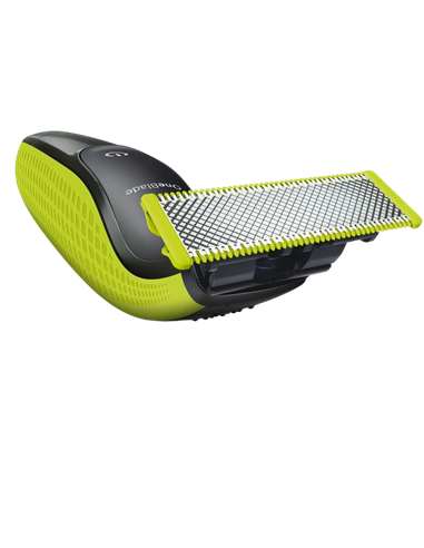 Trimmer pentru bărbați Philips OneBlade QP2724/23, Negru | Verde