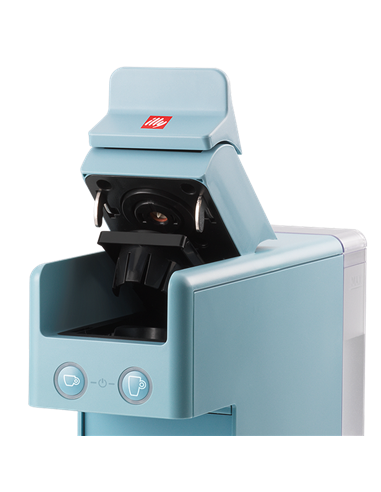 Cafetiera cu capsule illy Y3.3, 1250W, Albastru