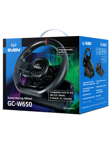 База для руля SVEN GC-W650, Чёрный