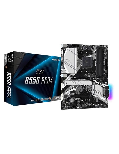 Placă de bază ASRock B550 PRO4, AM4, AMD B550, ATX