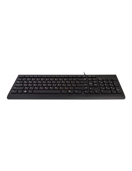 Клавиатура и мышь Lenovo 300 USB Combo, Проводное, Чёрный