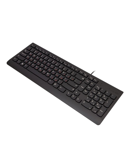 Клавиатура и мышь Lenovo 300 USB Combo, Проводное, Чёрный