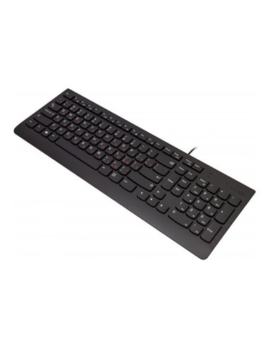 Set Tastatură + Mouse Lenovo 300 USB Combo, Cu fir, Negru