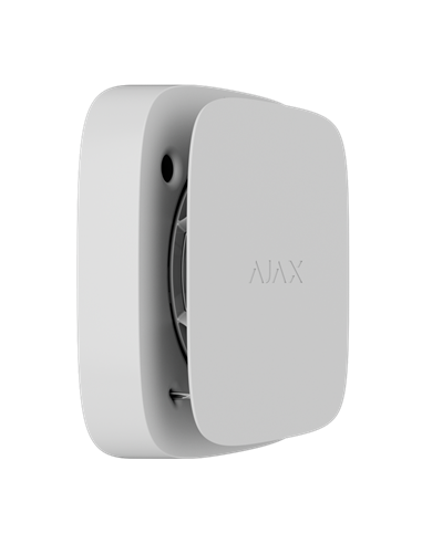 Detector de fum Ajax FireProtect 2 RB, Heat/Smoke/CO Sensor, Alb