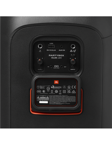 Sistem audio JBL PartyBox CLUB 120, Negru