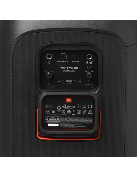 Sistem audio JBL PartyBox CLUB 120, Negru