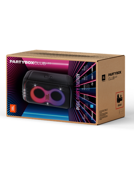 Sistem audio JBL PartyBox CLUB 120, Negru