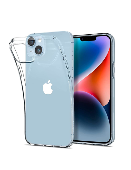 Husă Spigen iPhone 14 Plus, Liquid Crystal, Transparent