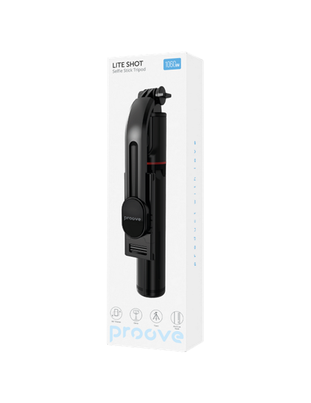 Selfie Stick Proove Lite Shot, Negru