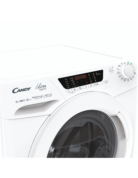 Стиральная машина Candy HE 1284TWM6/1-S, 8кг, Белый
