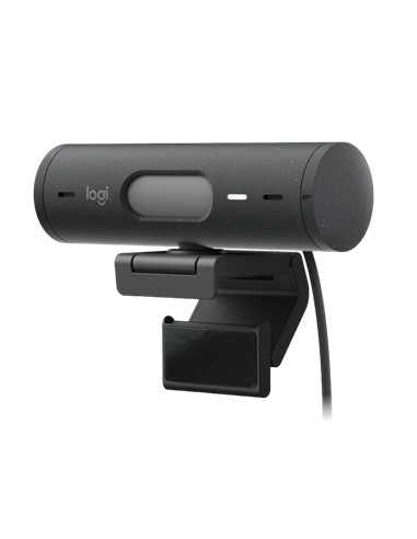 Веб-камера Logitech BRIO 500, Full-HD 1080P, Серый