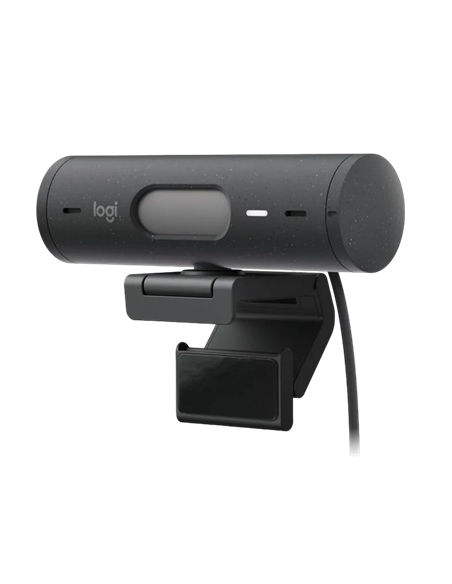 Веб-камера Logitech BRIO 500, Full-HD 1080P, Серый