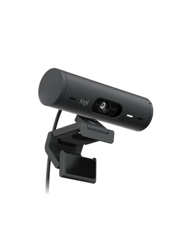 Веб-камера Logitech BRIO 500, Full-HD 1080P, Серый