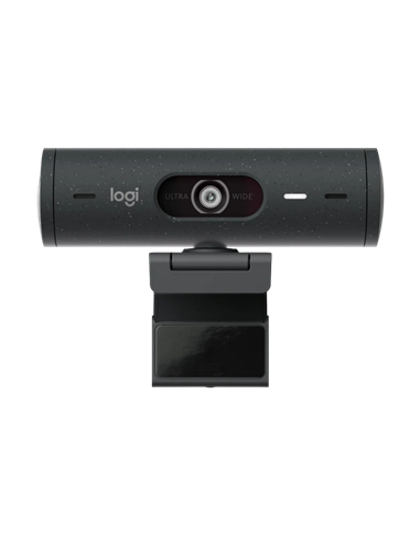 Веб-камера Logitech BRIO 500, Full-HD 1080P, Серый