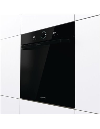 Электрический духовой шкаф Gorenje BOS 6737 SYB, Чёрный