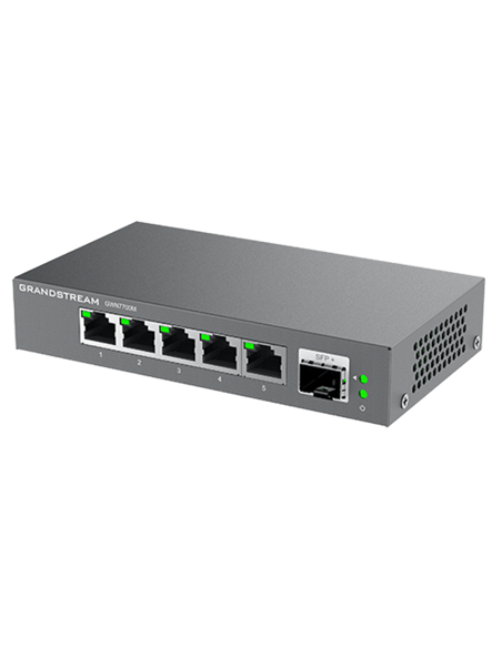 Сетевой коммутатор Grandstream GWN7700M, 5x 10/100/1000 Мбит/с