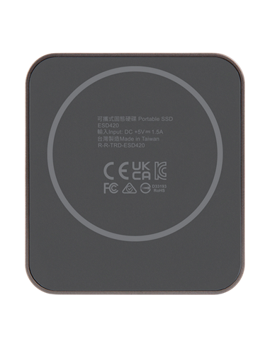 SSD portabil extern Transcend ESD420, 1 TB, Aur Roz (TS1TESD420G)